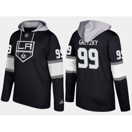 Herren Los Angeles Kings Wayne Gretzky 99 N001 Pullover Hooded Sweatshirt